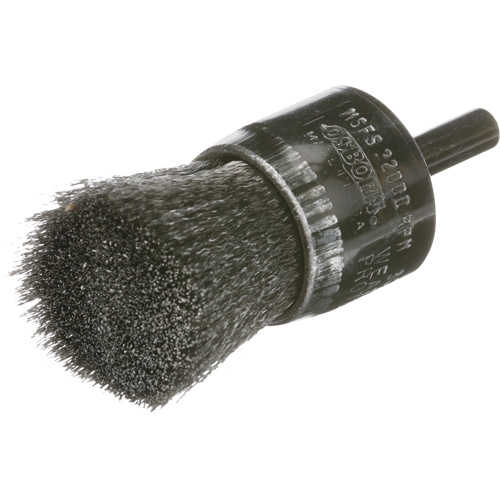 Crimped Wire End Brush, 1", 0.005 Fill NRZ Safety Inc.