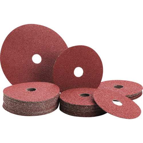 Fibre Discs, Ceramic, 24, 4-1/2" Dia x 7/8" Arbor NRZ Safety Inc.