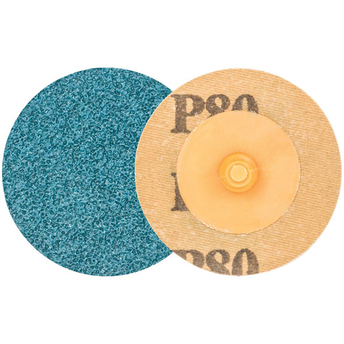 TWIST TOPCUT Sanding Disc, 2" Dia., 80 Grit, Zirconium NRZ Safety Inc.
