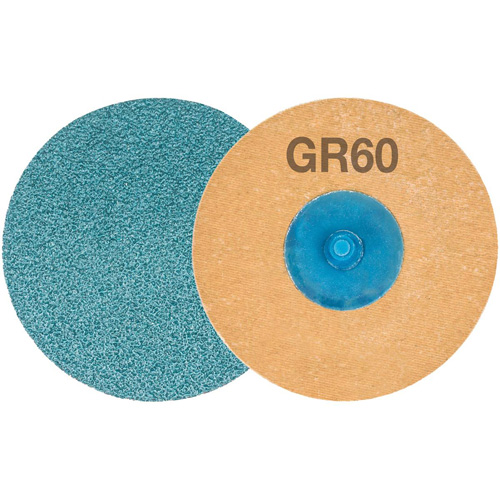 Disque de ponçage TWIST TOPCUT, 3" dia., Grain 60, Zirconium NRZ Safety Inc.