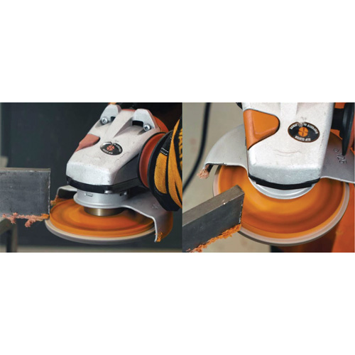 Disque &agrave; lamelles Enduro-Flex, 4-1/2" x 5/8"-11, Type 27, Grain 40, Alumine de zirconium NRZ Safety Inc.