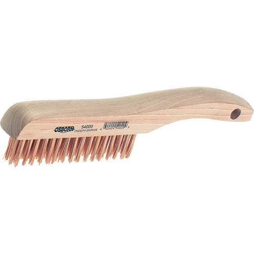Brosse &agrave; manche en patin, Acier, 4" X 16" rangs de fils, Longueur 10" NRZ Safety Inc.
