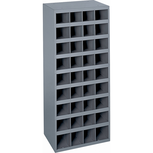 Armoires pour bacs de rangement en acier, 17-7/8" la x 12" p x 42" h, Gris NRZ Safety Inc.