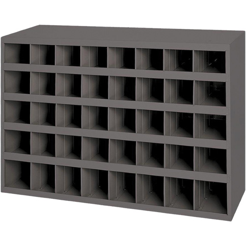 Armoires pour bacs de rangement en acier, 33-3/4" la x 8-1/2" p x 22-1/4" h, Gris NRZ Safety Inc.