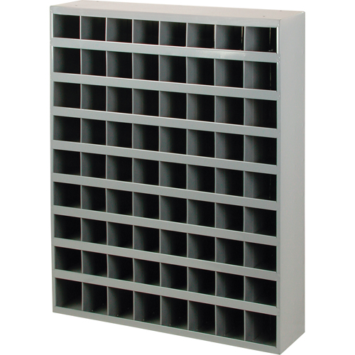 Armoires pour bacs de rangement en acier, 33-3/4" la x 8-1/2" p x 42" h, Gris NRZ Safety Inc.
