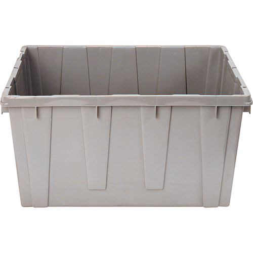 Nesting Container, 21.1" W x 17.7" D x 12" H, Grey NRZ Safety Inc.