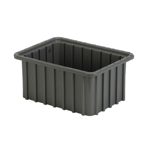 Divider Box, Polyethylene, 9.8" W x 7.3" D x 5" H, Grey NRZ Safety Inc.