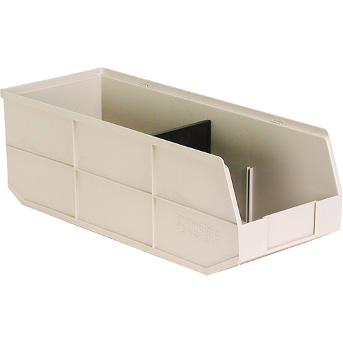 1800 Series Akro-Bin, 8-1/4" W x 7" H x 20-1/2" D, Beige NRZ Safety Inc.