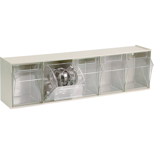 Syst&egrave;me de casiers modulaires Tip-Out, 23-5/8" la x 5-1/4" p x 6-1/2" h, 5 tiroirs NRZ Safety Inc.