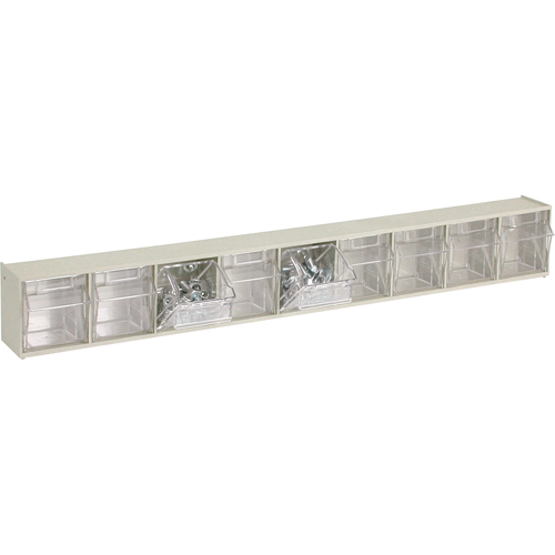 Syst&egrave;me de casiers modulaires Tip-Out, 23-5/8" la x 2-1/2" p x 3-1/8" h, 9 tiroirs NRZ Safety Inc.