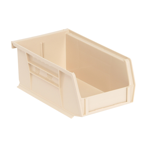 Ultra Stack & Hang Bin, 4-1/8" W x 3" H x 7-3/8" D, Ivory NRZ Safety Inc.