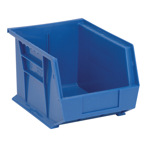Ultra Stack & Hang Bin, 8-1/4" W x 7" H x 10-3/4" D, Blue NRZ Safety Inc.