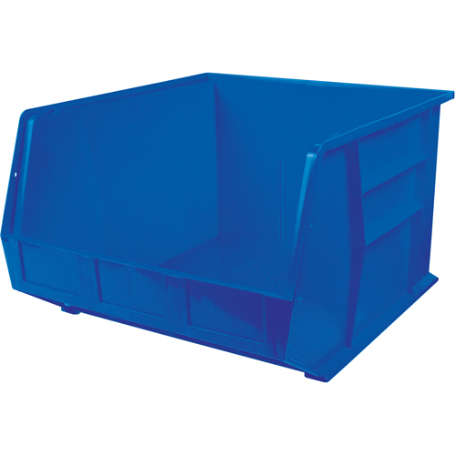 Bacs ultra empilable & suspendable, 16-1/2" la, 11" h x 18" p, Bleu NRZ Safety Inc.