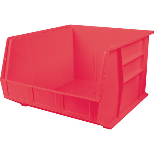Bacs ultra empilable & suspendable, 16-1/2" la, 11" h x 18" p, Rouge NRZ Safety Inc.
