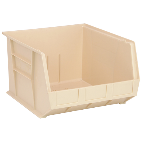 Bacs ultra empilable & suspendable, 16-1/2" la, 11" h x 18" p, Ivoire NRZ Safety Inc.