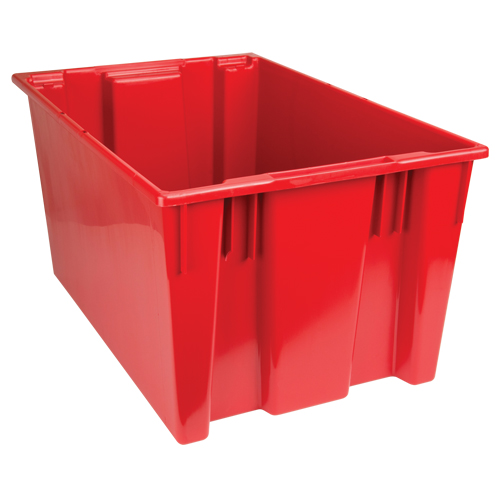 Contenants Stack & Nest, 15" x 29,5" x 19,5", Rouge NRZ Safety Inc.