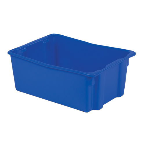 Contenants Stack-N-Nest Polylewton, 10,5" x 26,1" x 18,7", Bleu NRZ Safety Inc.