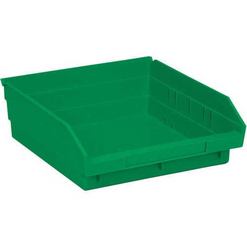 Bacs pour tablette, 11-1/8" la x 4" H x 11-5/8" p, Vert, Capacit&eacute; 30 lb NRZ Safety Inc.