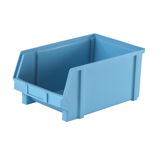 Plastibox&reg; Parts Bin, 8-1/10" W x 6" H x 12-4/5" D, Blue NRZ Safety Inc.