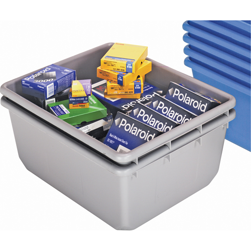 QuanTub Nesting Totes, 19" W x 24-1/2" D x 9.5" H, Grey NRZ Safety Inc.