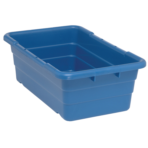 Cross Stack Bins, 16" W x 25.125" D x 8.5" H, Blue NRZ Safety Inc.