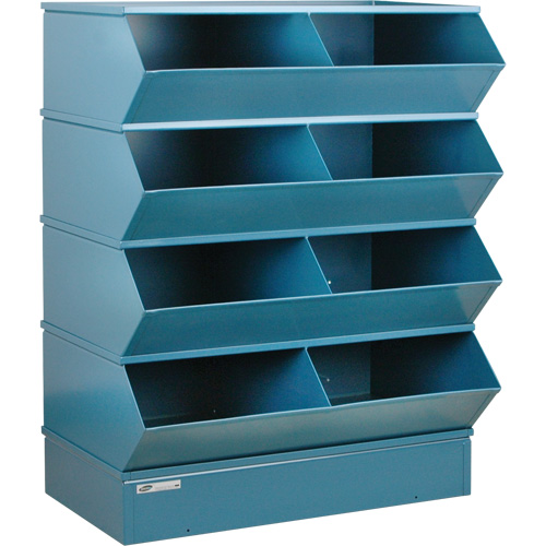 Syst&egrave;mes sectionnels &agrave; assembler, Cap. 5000 lb, 37" la x 24" p x 44" h, Bleu NRZ Safety Inc.