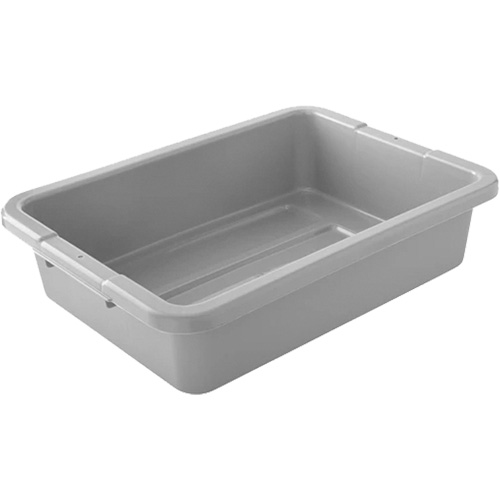 Bus/Utility Boxes - Grey, 5" H x 15" D x 20" L, Plastic, Grey NRZ Safety Inc.
