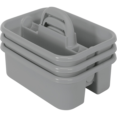 BOITE RANGEMENT,OUTILS,18 1/4X13 3/4X8 3/4,GRIS, 8-3/4" x 13-3/8" x 13-3/8", Gris NRZ Safety Inc.