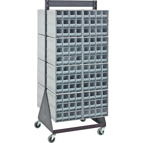 Casiers de rangement &agrave; enclenchement avec supports de plancher NRZ Safety Inc.