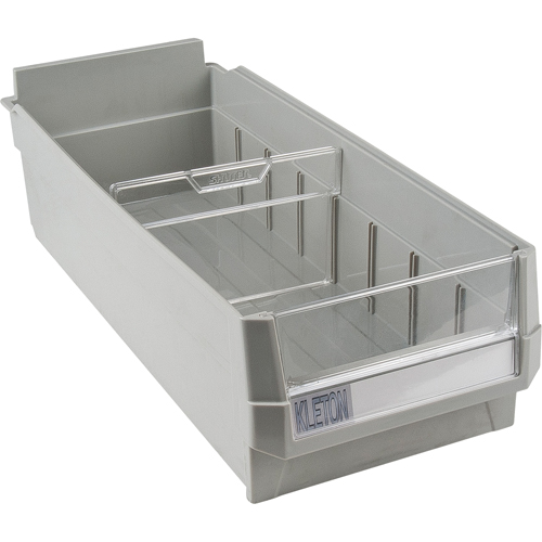 Replacement Drawer for KPC-HD Heavy-Duty Parts Cabinets, Plastic, 6-1/2" W x 14-4/5" D x 4" H, Grey NRZ Safety Inc.
