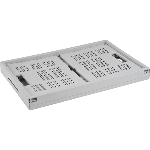 Bac repliable, 21" lo x 14" la x 10,5" h, Gris NRZ Safety Inc.