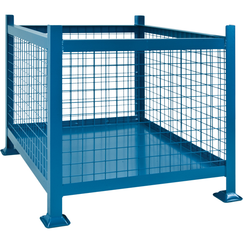 Contenants de vrac empilables, 34,5" la x 40,5" p x 30" h, Capacit&eacute; de 3000 lb NRZ Safety Inc.
