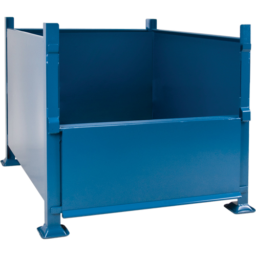 Contenants de vrac empilables, 30" ha x 34,5" la x 40,5" p, Capacit&eacute; de 3500 lb NRZ Safety Inc.