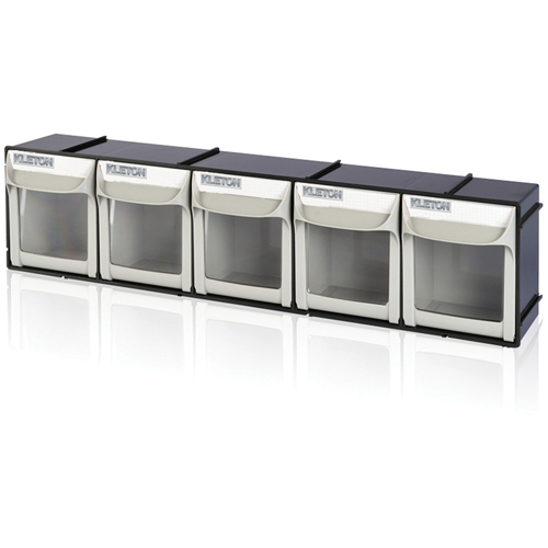 Heavy-Duty Tilt Bin, 23-1/2" W x 4" D x 5-7/8" H, 5 Drawers NRZ Safety Inc.