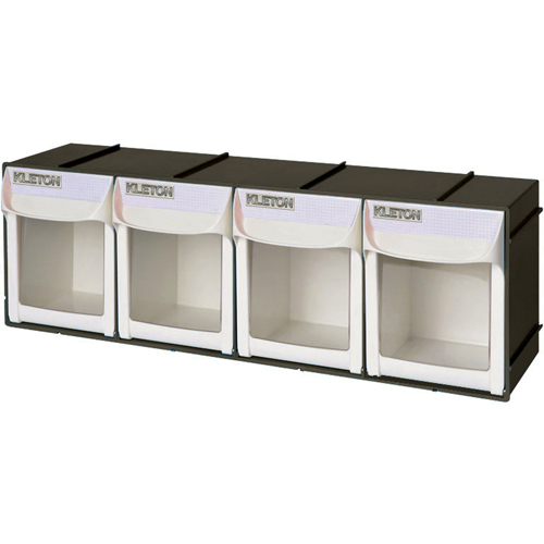 Heavy-Duty Tilt Bin, 23-1/2" W x 5-1/2" D x 7-7/8" H, 4 Drawers NRZ Safety Inc.
