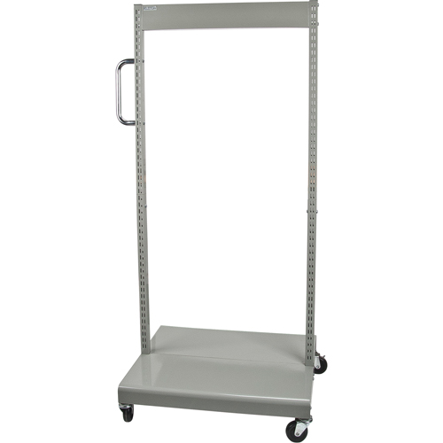 Servante mobile de bacs &agrave; plateaux inclinables - chariot seulement, &agrave; deux c&ocirc;t&eacute;s, 26-1/4" la x 22" p x 57-1/2" h NRZ Safety Inc.