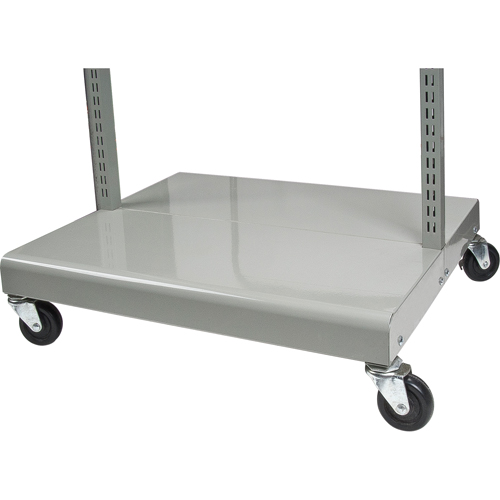 Servante mobile de bacs &agrave; plateaux inclinables - chariot seulement, &agrave; deux c&ocirc;t&eacute;s, 26-1/4" la x 22" p x 57-1/2" h NRZ Safety Inc.