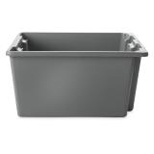 Caisse-palette empilable et emboîtable, 10" x 15,5" x 19,5", Gris NRZ Safety Inc.