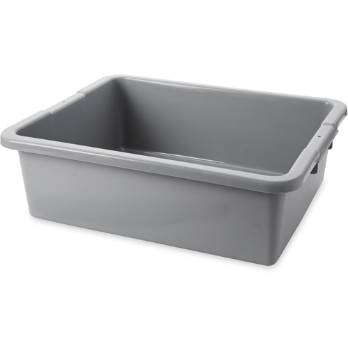 Undivided Bus/Utility Box, 7" H x 21.5" D x 17" L, Polyethylene, Grey NRZ Safety Inc.