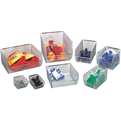 Wire Mesh Stack & Hang Bins NRZ Safety Inc.