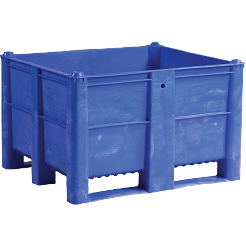Conteneur pour palettes, 40"/47,25" p x 48"/39,4" la x 29"/29,1" h, Capacit&eacute; 1543 lb/2650 lb, Bleu NRZ Safety Inc.