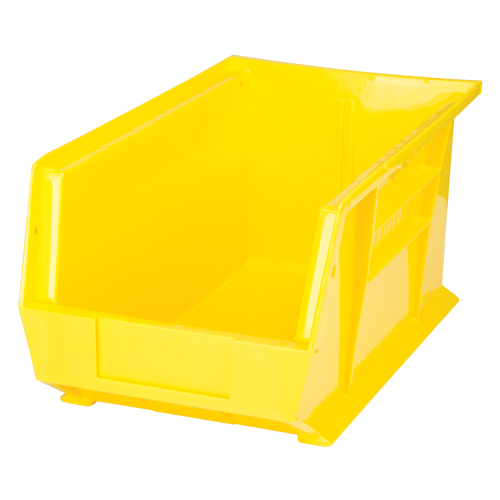Stack & Hang Bin, 8-1/4" W x 7" H x 14-3/4" D, Yellow NRZ Safety Inc.