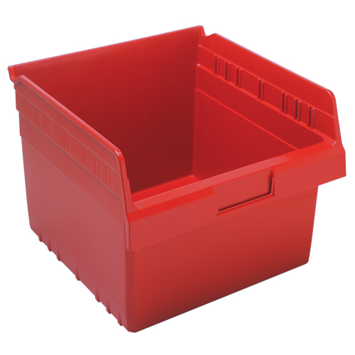 Bacs pour &eacute;tag&egrave;re Store-Max, 11-1/8" la x 8" H x 11-5/8" p, Rouge, Capacit&eacute; 44 lb NRZ Safety Inc.
