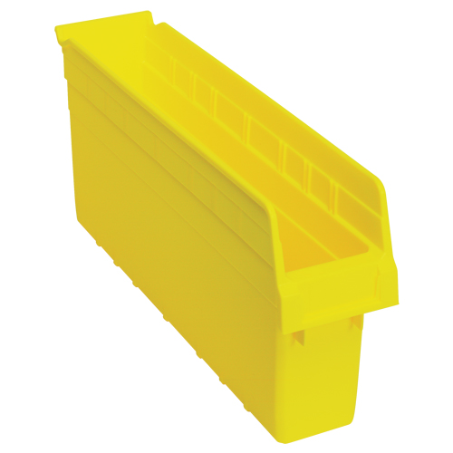 Bacs pour &eacute;tag&egrave;re Store-Max, 4-3/8" la x 8" H x 17-7/8" p, Jaune, Capacit&eacute; 56 lb NRZ Safety Inc.