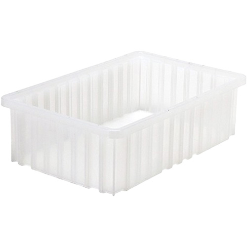 Divider Box&reg; Container, Plastic, 16.5" W x 10.875" D x 5" H, Grey NRZ Safety Inc.