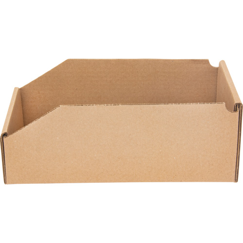 Deep Corrugated Parts Bins, 5-3/4" W x 11-1/4" D x 4-1/2" H, Beige NRZ Safety Inc.