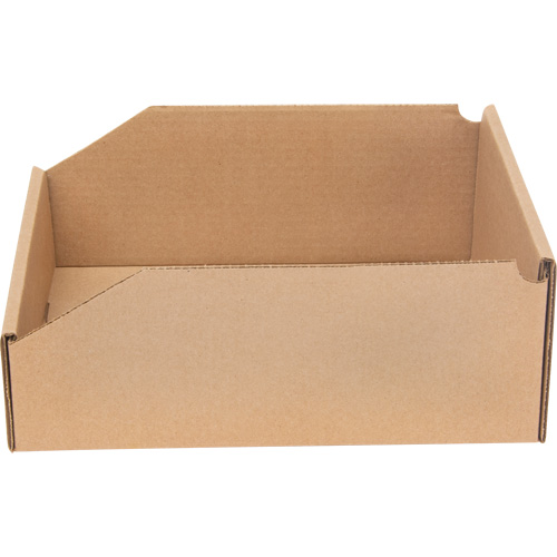 Deep Corrugated Parts Bins, 9-3/4" W x 11-1/4" D x 4-1/2" H, Beige NRZ Safety Inc.