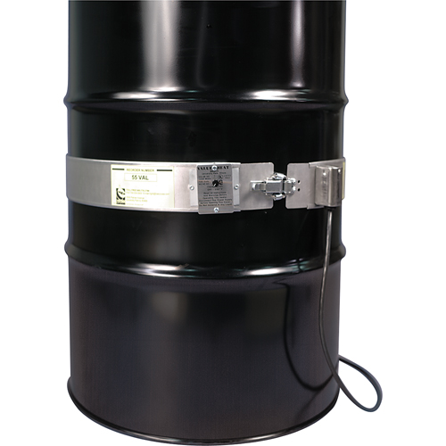 Chauffe-barils &eacute;conomiques, Barils en acier, 55 gal. US (45 gal. imp.), 0°F - 550°F, 120 V NRZ Safety Inc.