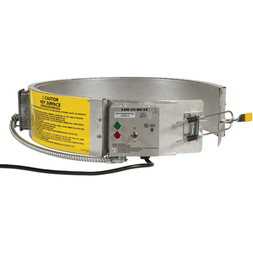 Chauffe-barils pour contenants en plastique Wrap-It-Heat NRZ Safety Inc.