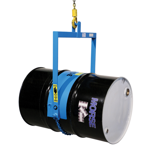 Drum Lifters - Manual Tilt, 55 US gal. (45 Imperial Gal.) Drum Size, 800 lbs./363 kg. Cap. NRZ Safety Inc.